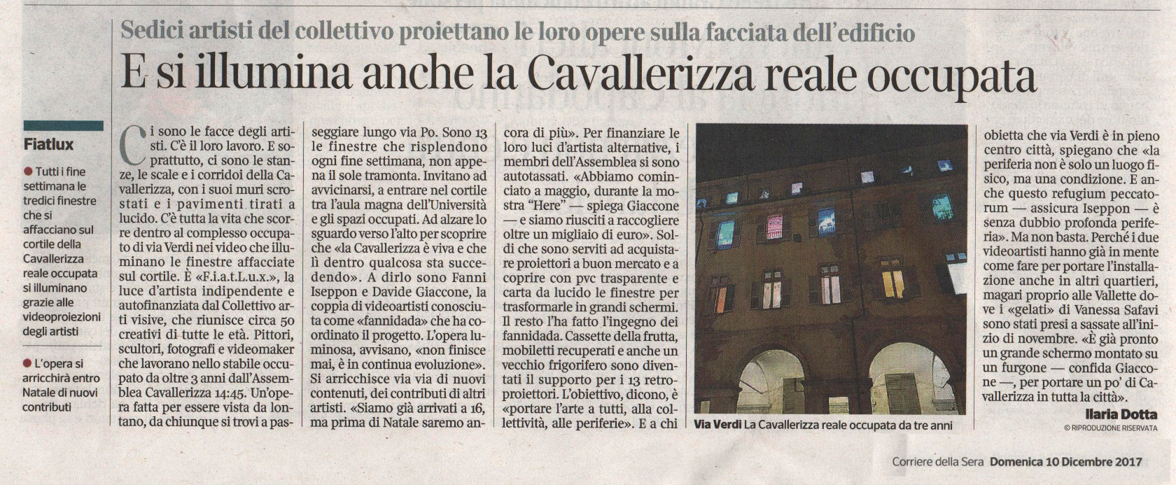 F.I.A.T. L.U.X. @ Cavallerizza IrReale